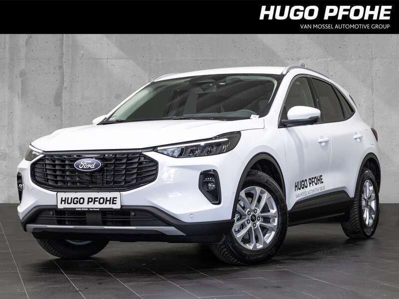 Frozen white Gebraucht 2025 Ford Kuga Titanium SUV | 32.650 € (Superpreis) - Bild 1/4