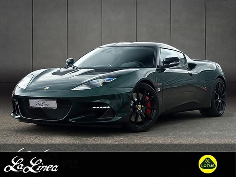 Racing green metallic Gebraucht 2019 Lotus Evora Coupé | 84.950 € - Bild 1/3