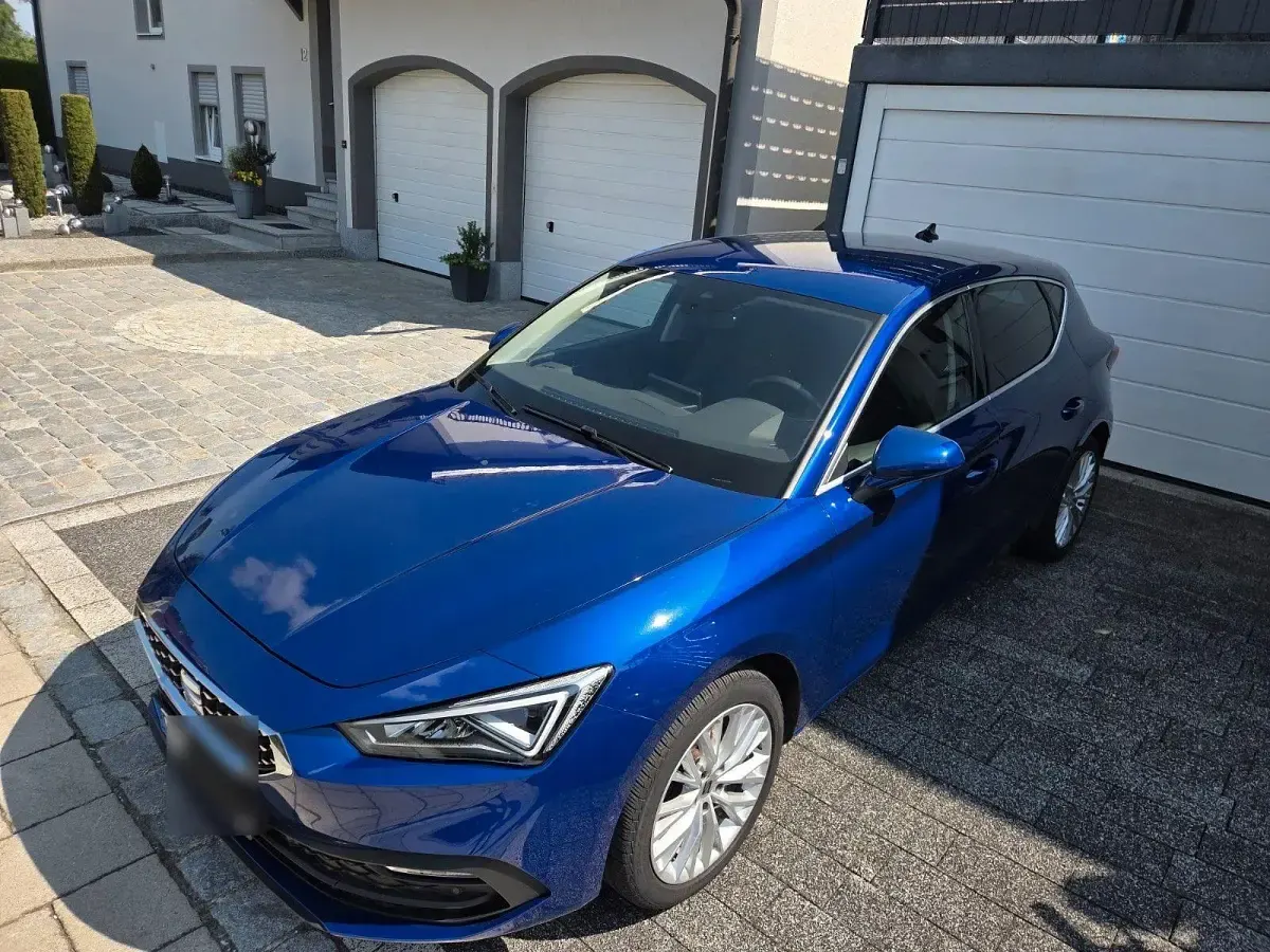 Gebraucht Seat Leon XCELLENCE 131 PS (96 kW) 2020 Blau Kleinwagen
