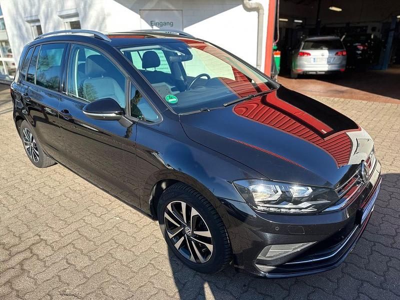 Gebraucht VW Golf Sportsvan IQ Drive 150 PS (110 kW) 2019 Schwarz Van / Kleinbus