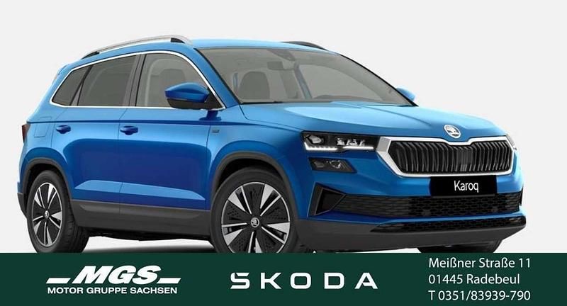 Raceblau metallic Neu 2025 Skoda Karoq Tour SUV | 36.990 € (Fairer Preis) - Bild 1/4