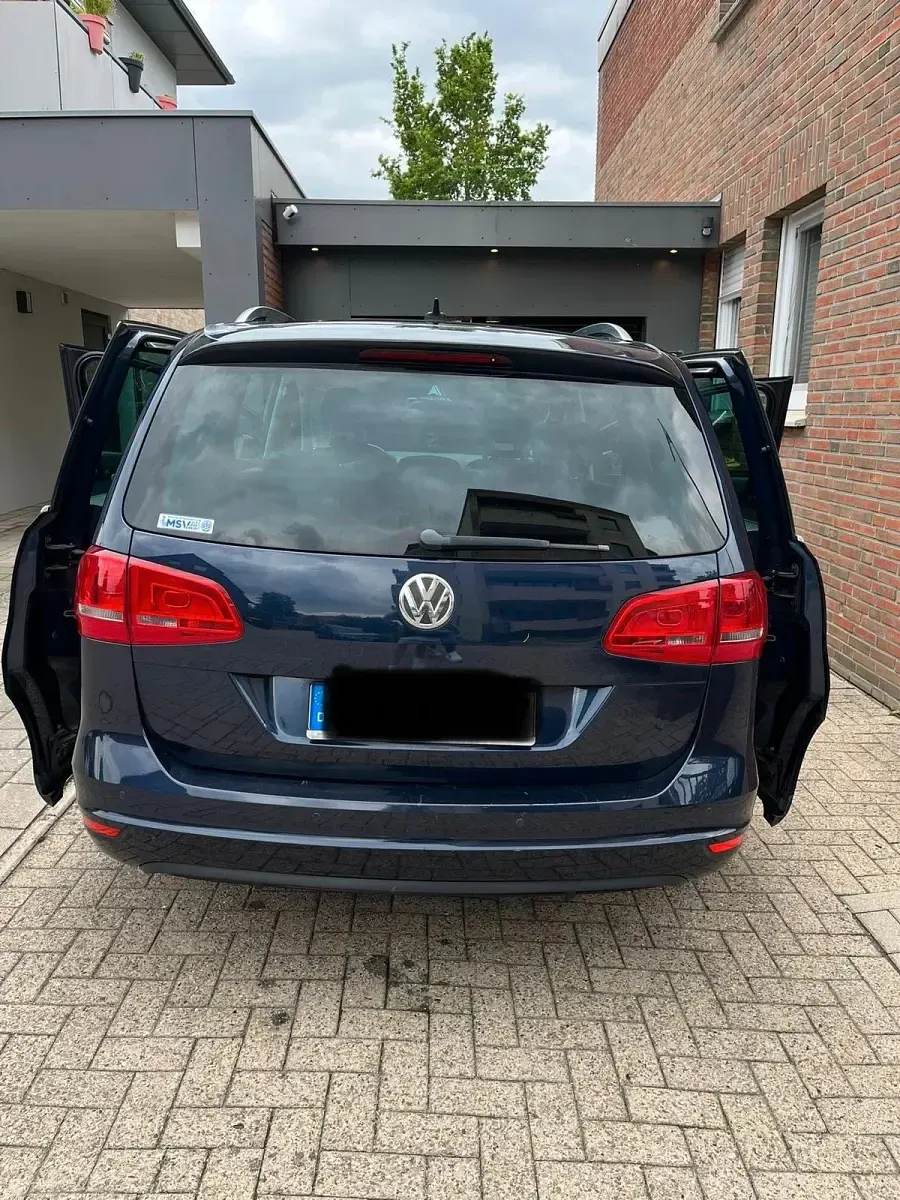 Gebraucht VW Sharan Highline 2013 Blau Van / Kleinbus