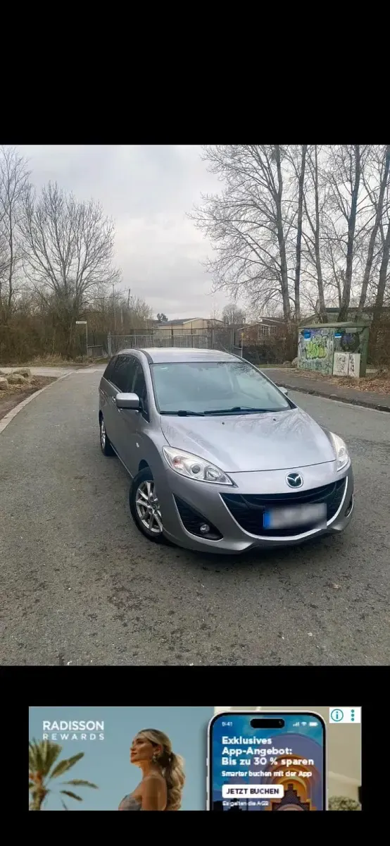 Gebraucht Mazda 5 115 PS (84 kW) 2011 Grau Van / Kleinbus