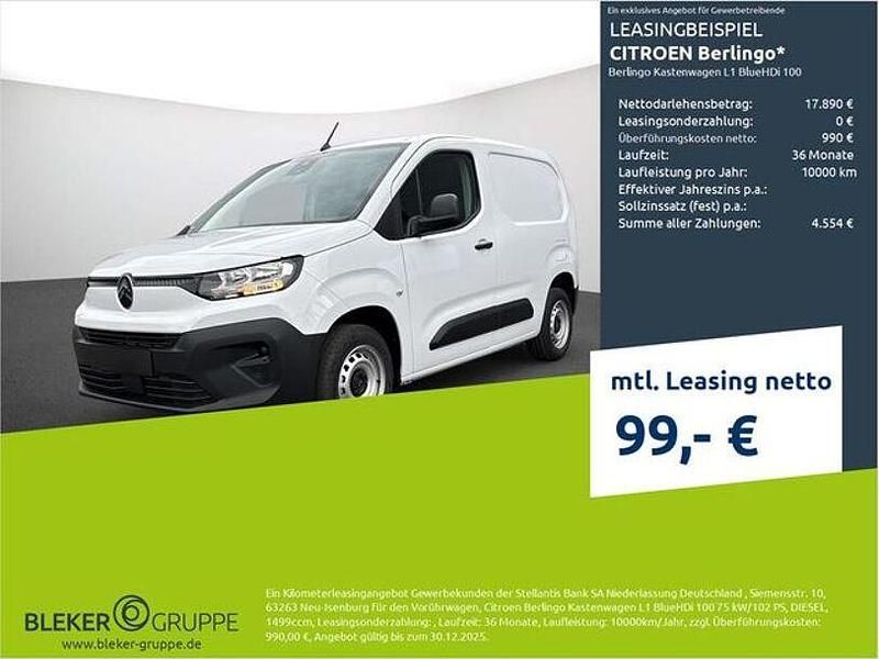 Andere Gebraucht 2024 Citroën Berlingo Van / Kleinbus | 17.890 € (Superpreis) - Bild 1/3