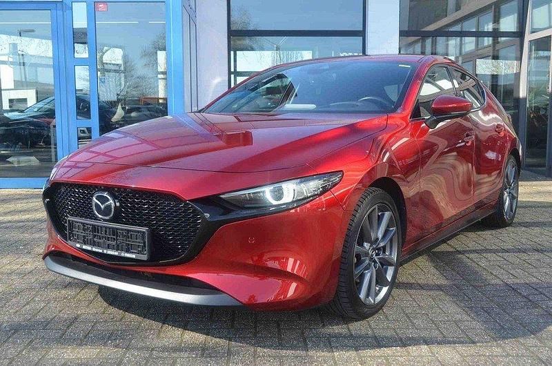 Gebraucht Mazda 3 Selection 150 PS (110 kW) 2021 Rot Limousine