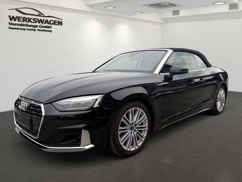 Schwarz Gebraucht 2024 Audi A5 Cabriolet Advanced Cabrio | 39.950 € (Superpreis) - Bild 1/4