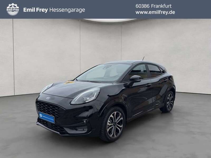 Agate black metallic Gebraucht 2023 Ford Puma ST-Line SUV | 25.350 € (Etwas zu teuer) - Bild 1/4