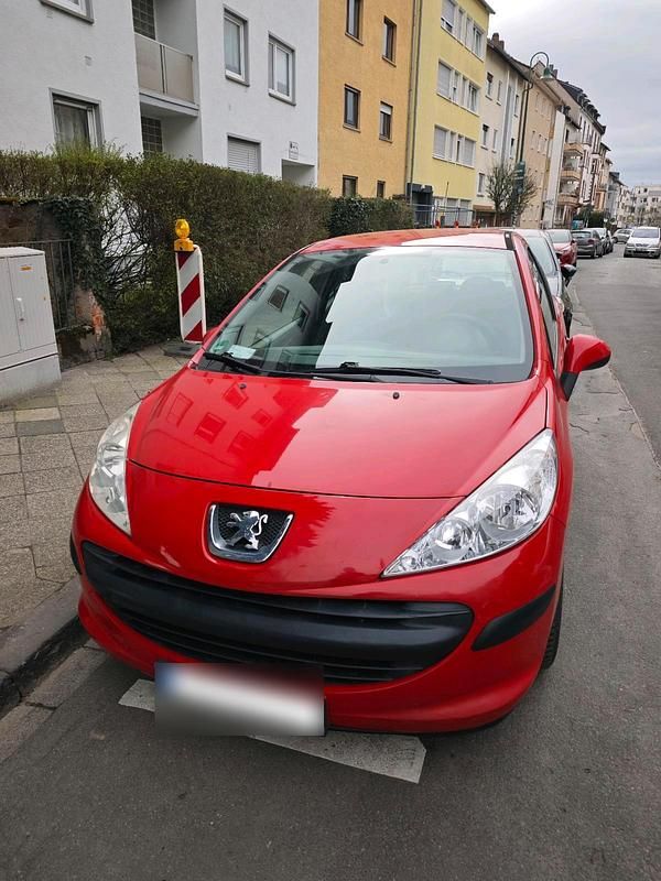 Gebraucht Peugeot 207 2009 Rot Kleinwagen