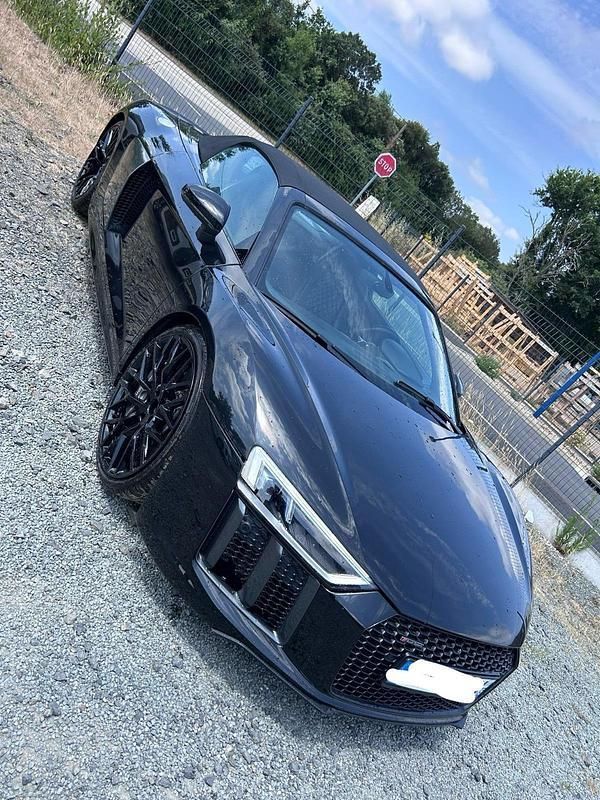 Schwarz Gebraucht 2018 Audi R8 Spyder Cabrio | 69.000 € (Superpreis) - Bild 1/4
