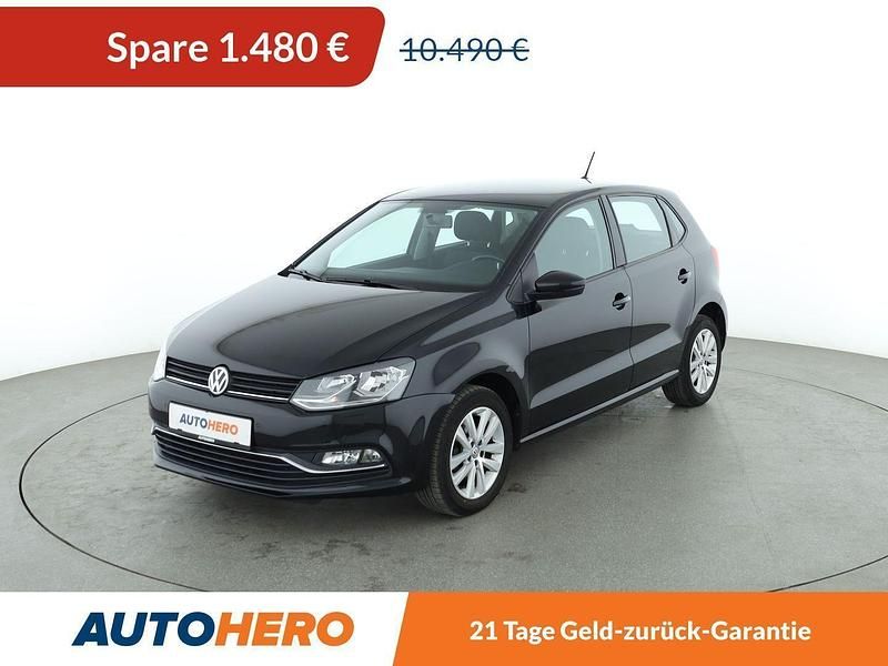 Schwarz Gebraucht 2016 VW Polo Comfortline Kleinwagen | 9.010 € (Fairer Preis) - Bild 1/3