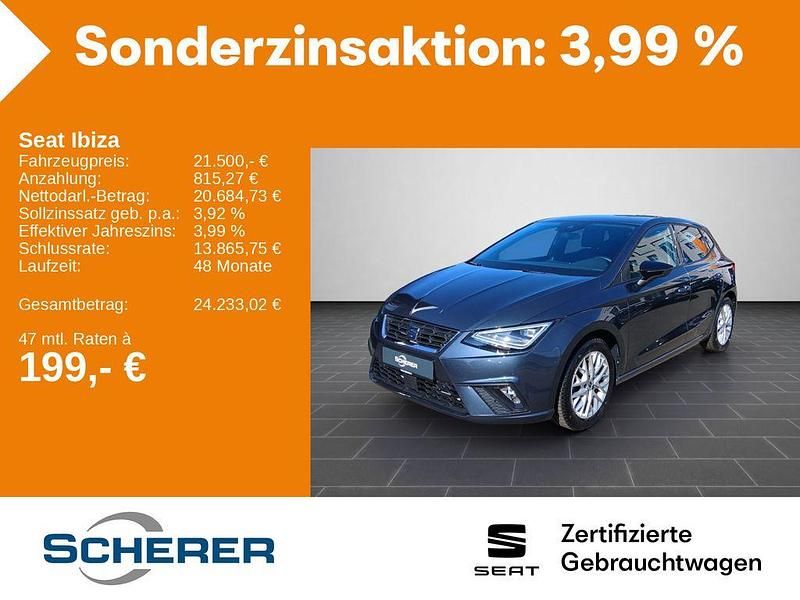 "magnetic tech" (metallic) Gebraucht 2024 Seat Ibiza FR Limousine | 21.500 € (Fairer Preis) - Bild 1/4