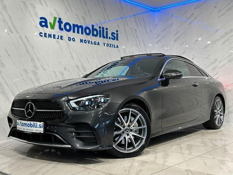 Grau Gebraucht 2021 Mercedes E200 Coupé | 35.990 € (Teuer) - Bild 1/4