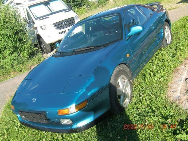 Blau metallic Gebraucht 1992 Toyota MR2 Coupé | 19.900 € - Bild 1/4