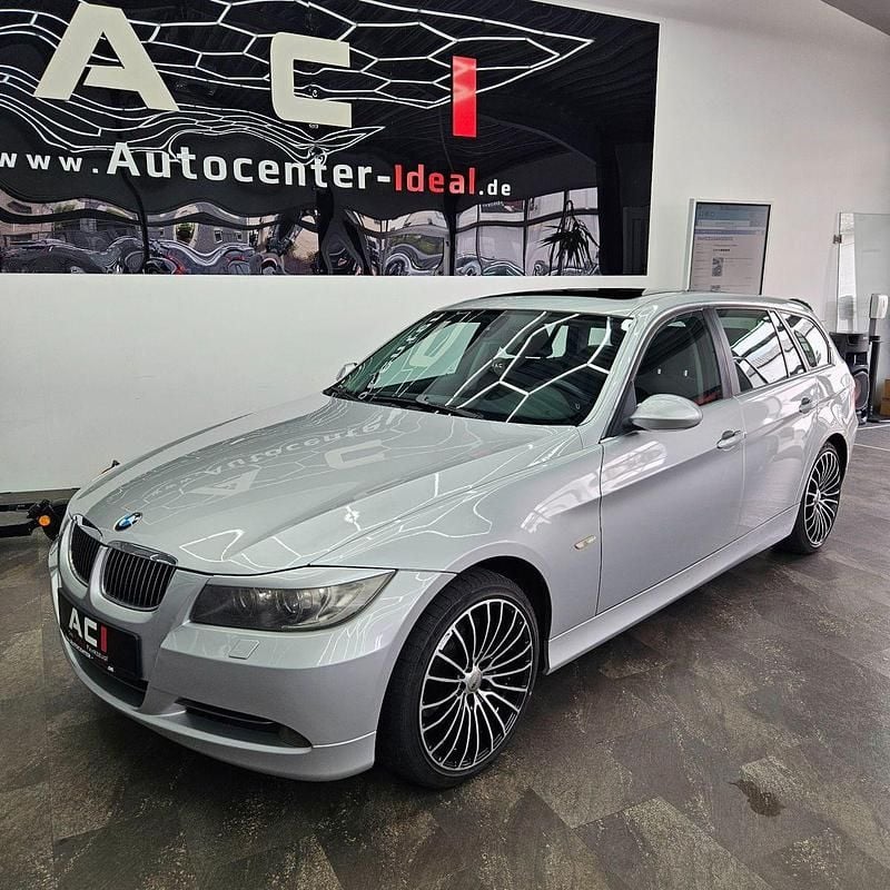 Silber Gebraucht 2006 BMW 330 Sport Line Kombi | 5.900 € (Superpreis) - Bild 1/4
