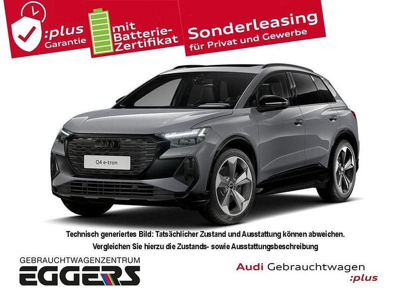 Grau Gebraucht 2025 Audi Q4 e-tron S-Line SUV | 53.790 € (Teuer) - Bild 1/4