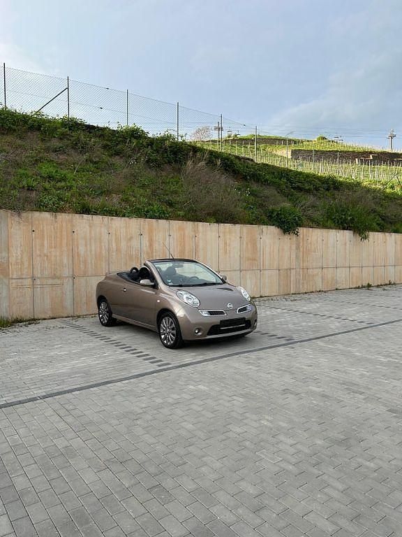 Gold Gebraucht 2008 Nissan Micra C+C Cabrio | 3.750 € (Fairer Preis) - Bild 1/4