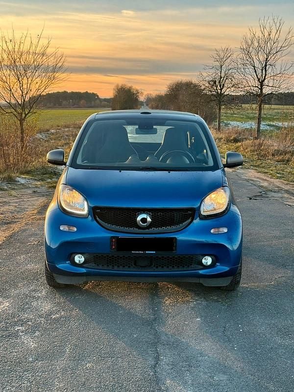 Gebraucht Smart ForTwo Cabrio 60 kW (82 PS) 2017 Blau Cabrio