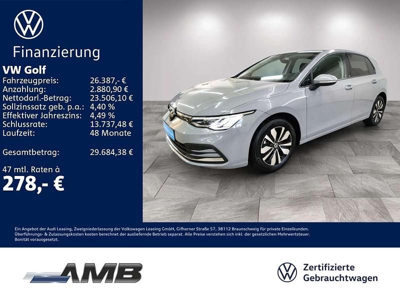 Gebraucht VW Golf VIII Move 150 PS (110 kW) 2024 Grau Limousine