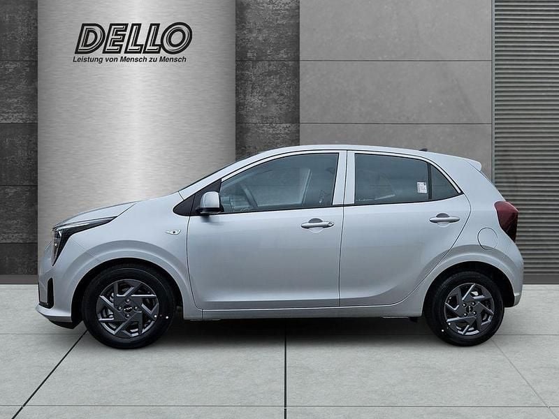 Neu Kia Picanto Vision 63 PS (46 kW) 2025 (kcs) sparklingsilber met. Kleinwagen