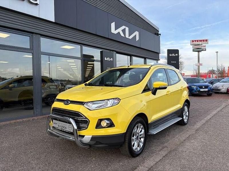 Gebraucht Ford Ecosport Titanium 125 PS (91 kW) 2014 Gelb SUV
