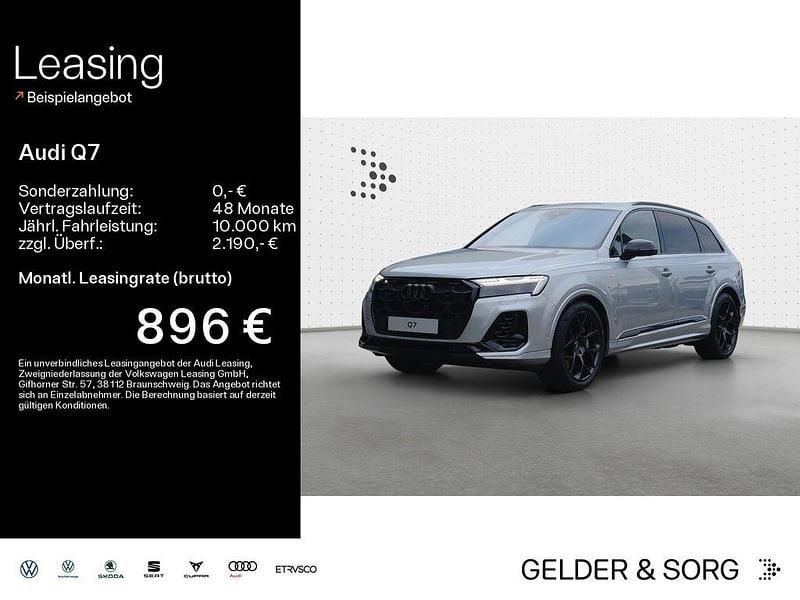 Satellitsilber metallic Neu 2025 Audi Q7 S-Line SUV | 89.890 € (Guter Preis) - Bild 1/4