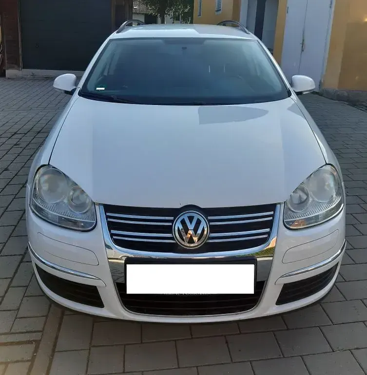 Gebraucht VW Golf VI Trendline 80 PS (58 kW) 2009 Weiß Kleinwagen