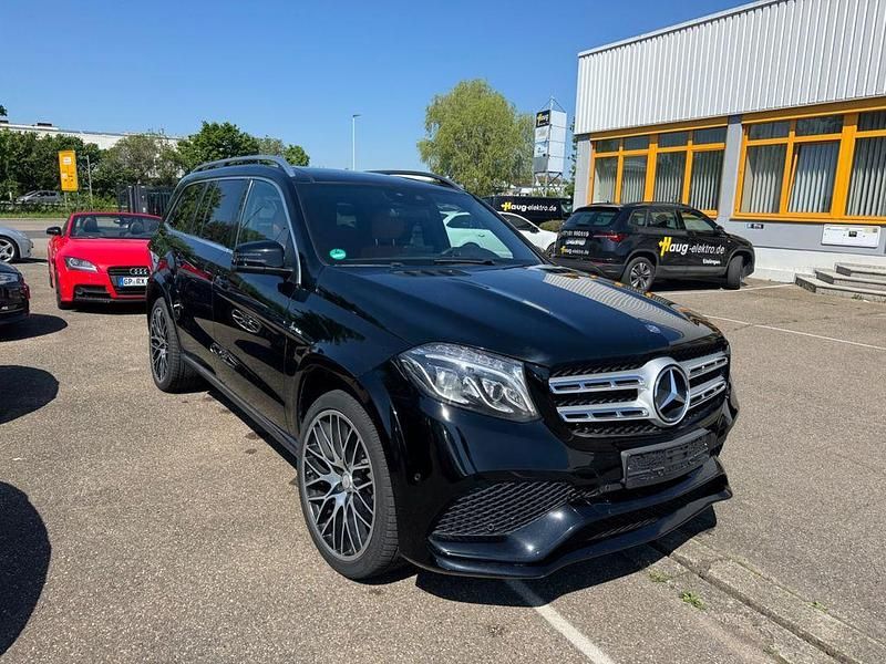 Usata Mercedes GLS400 333 CV (244 kW) 2017 Nero SUV