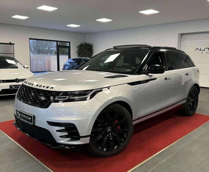 Grau metallic Gebraucht 2019 Land Rover Range Rover Velar R-Dynamic SUV | 38.999 € - Bild 1/4