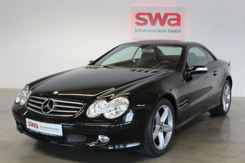 Schwarz Gebraucht 2005 Mercedes SL350 Cabrio | 23.899 € (Fairer Preis) - Bild 1/3