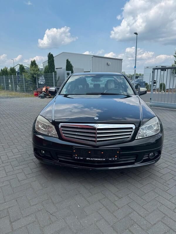 Schwarz Gebraucht 2007 Mercedes C280 Limousine | 2.975 € (Superpreis) - Bild 1/4