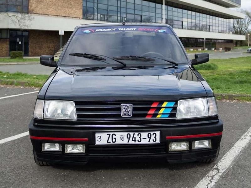 Schwarz Gebraucht 1991 Peugeot 309 GTi Kleinwagen | 18.900 € - Bild 1/4