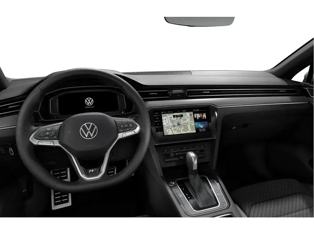 Gebraucht VW Passat Business 150 PS (110 kW) 2024 Weiss / gletscherweiss Kombi