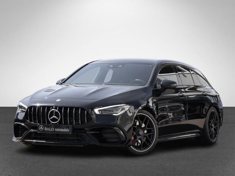 Schwarz Gebraucht 2022 Mercedes CLA45 AMG AMG Limousine | 47.180 € (Superpreis) - Bild 1/4