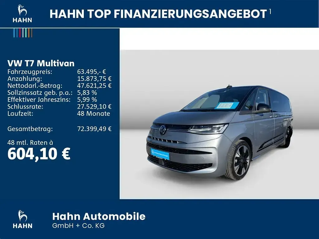 Używany VW Multivan Edition 204 KM (150 kW) 2025 Srebrny Minivan