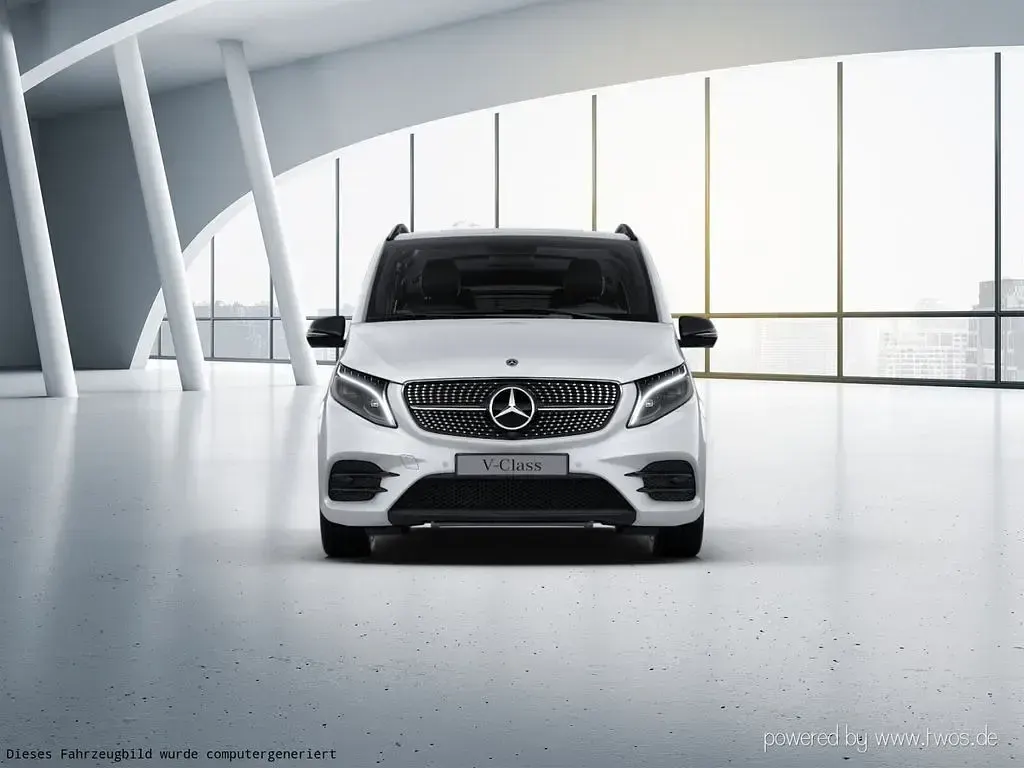 Gebraucht Mercedes V220 Edition 163 PS (119 kW) 2023 Bergkristallweiß metallic Van / Kleinbus