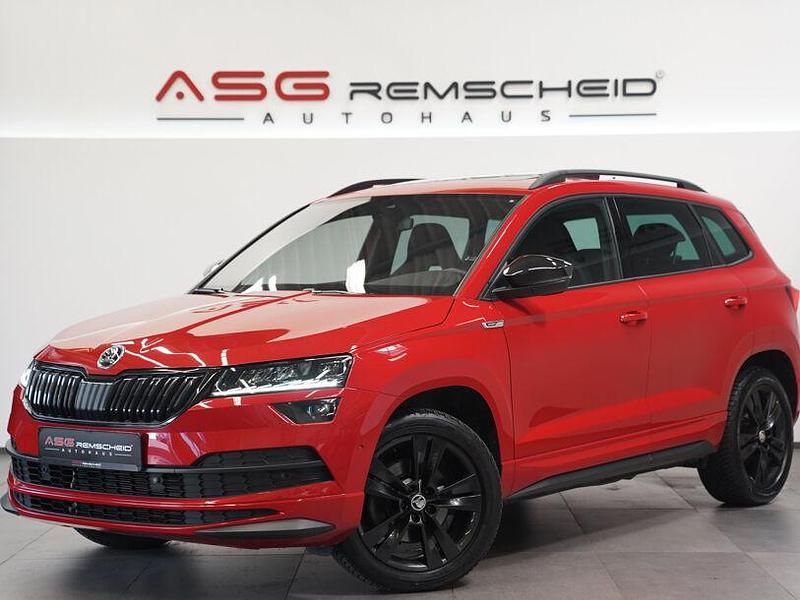 Rot Gebraucht 2019 Skoda Karoq SportLine SUV | 25.900 € (Guter Preis) - Bild 1/3