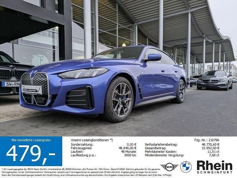 Blau Gebraucht 2025 BMW i4 M Sport Limousine | 48.840 € (Superpreis) - Bild 1/4