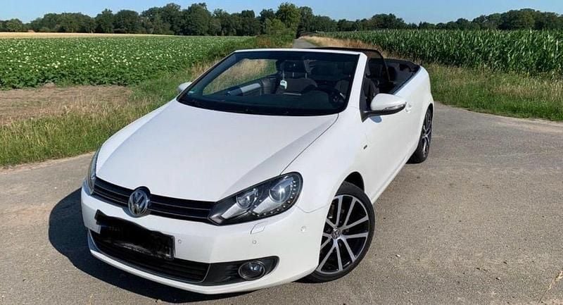 Gebraucht VW Golf Cabriolet Cup 160 PS (117 kW) 2014 Weiß Cabrio