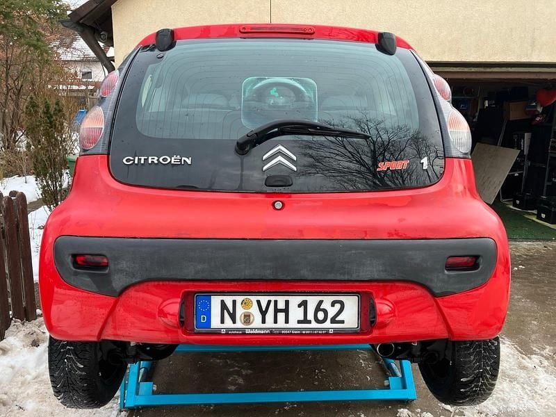 Gebraucht Citroën C1 68 PS (50 kW) 2008 Rot Kleinwagen