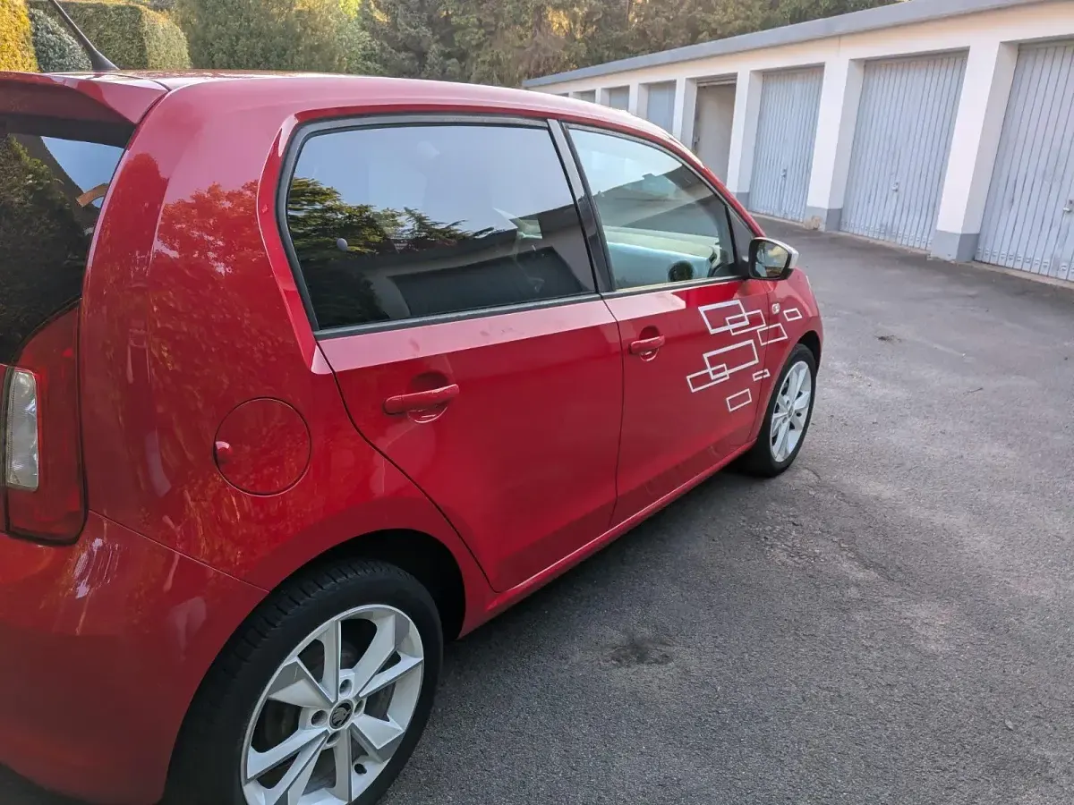 Gebraucht Skoda Citigo 2016 Rot Kleinwagen