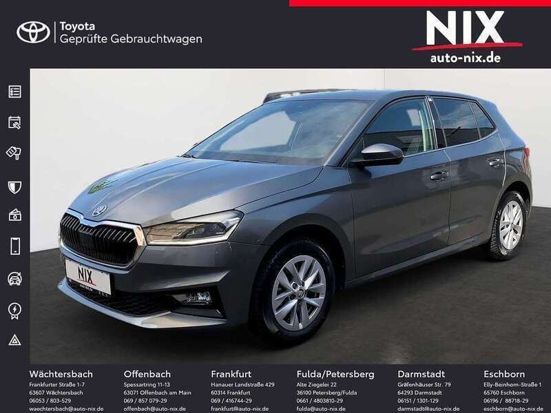Graphite grau Gebraucht 2023 Skoda Fabia Style Kleinwagen | 19.990 € (Fairer Preis) - Bild 1/4