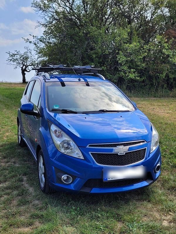 Blau Gebraucht 2011 Chevrolet Spark LT Kleinwagen | 2.600 € (Guter Preis) - Bild 1/4
