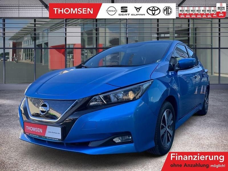 Blue metallic Gebraucht 2022 Nissan Leaf Acenta Kleinwagen | 12.850 € (Guter Preis) - Bild 1/4
