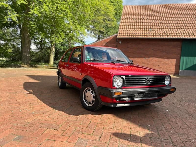Gebraucht VW Golf II 55 PS (40 kW) 1990 Rot Kleinwagen