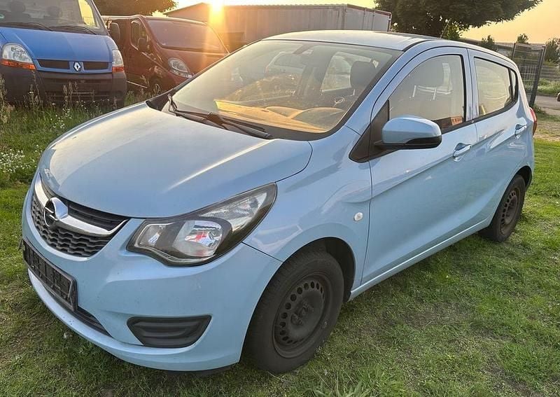 Blau Gebraucht 2015 Opel Karl Edition Kleinwagen | 2.000 € (Guter Preis) - Bild 1/4