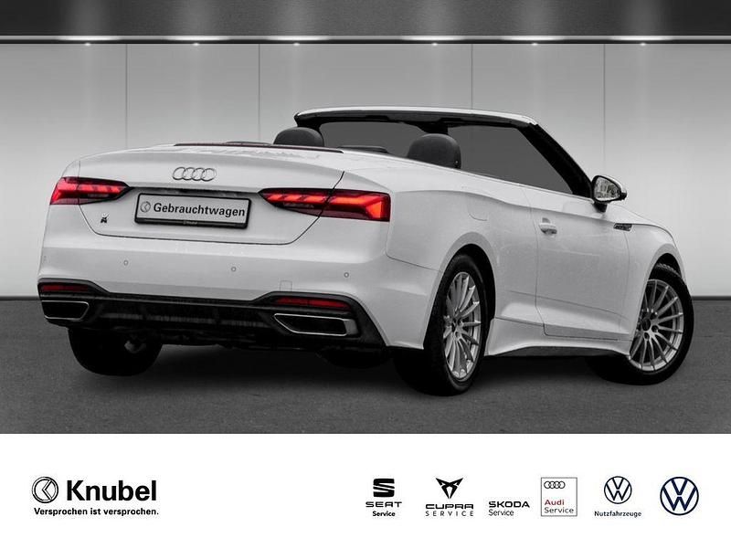 Gebraucht Audi A5 Cabriolet 204 PS (150 kW) 2020 Weiss Cabrio