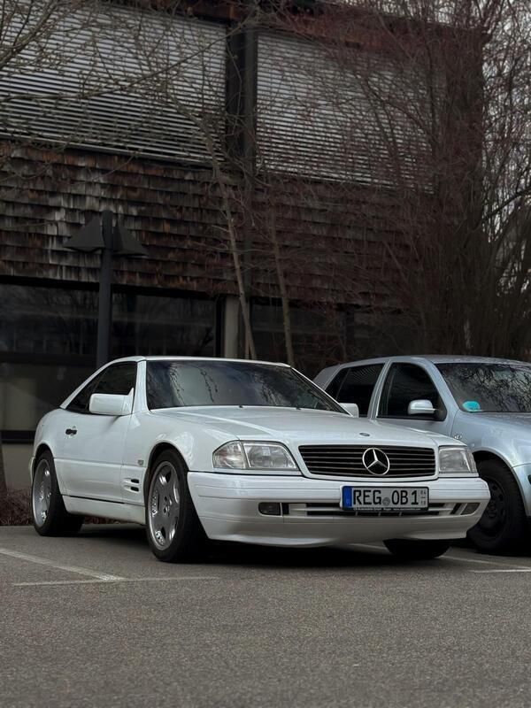 Weiß Gebraucht 1996 Mercedes SL280 Cabrio | 17.890 € (Fairer Preis) - Bild 1/4