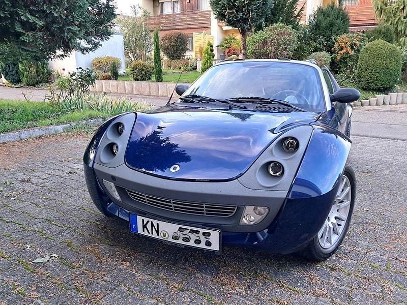 Second-hand Smart Roadster 82 CP (60 kW) 2007 Albastru Cabrio