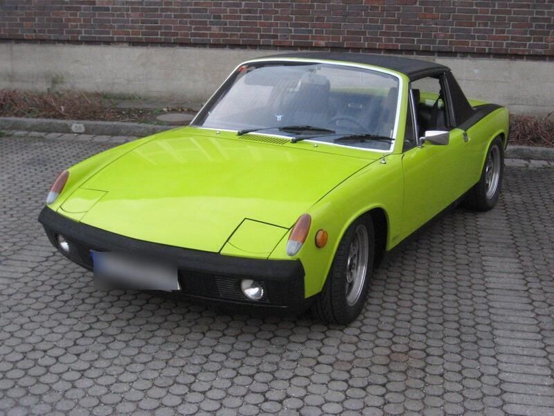 Grün Gebraucht 1974 Porsche 914 Sport Cabrio | 23.900 € - Bild 1/4
