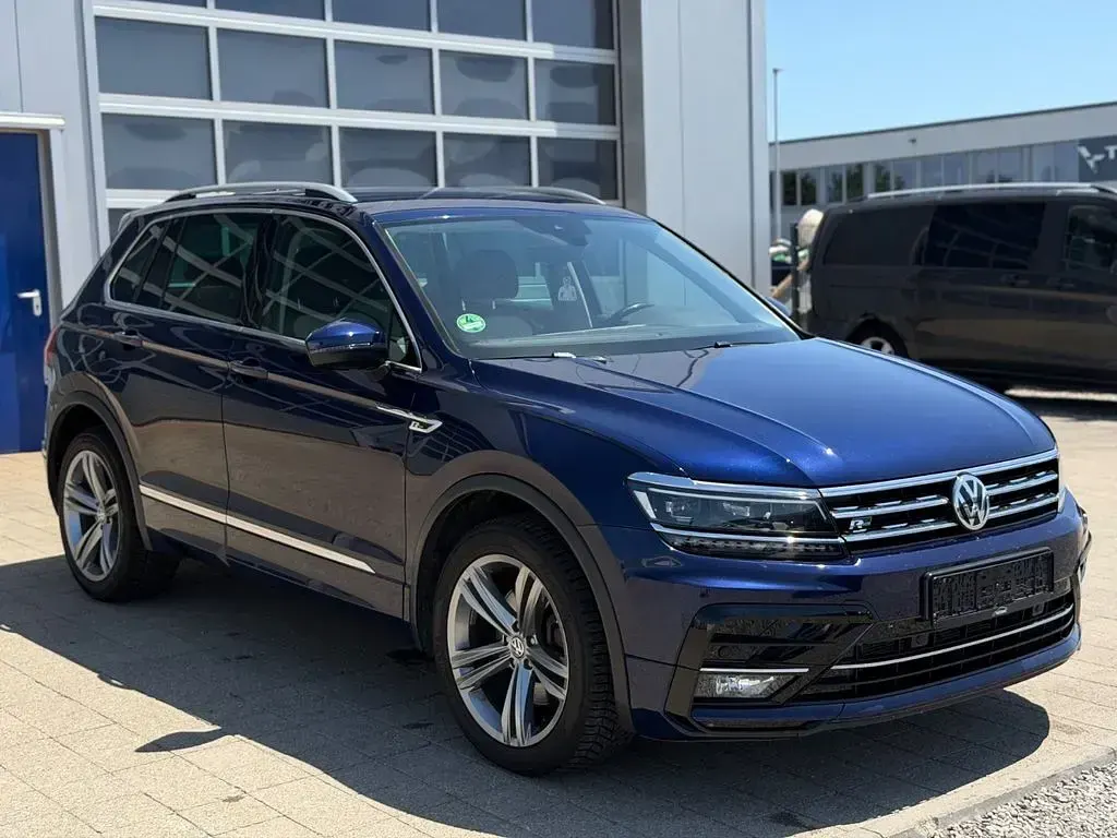 Gebraucht VW Tiguan R-line 220 PS (161 kW) 2017 Blau SUV
